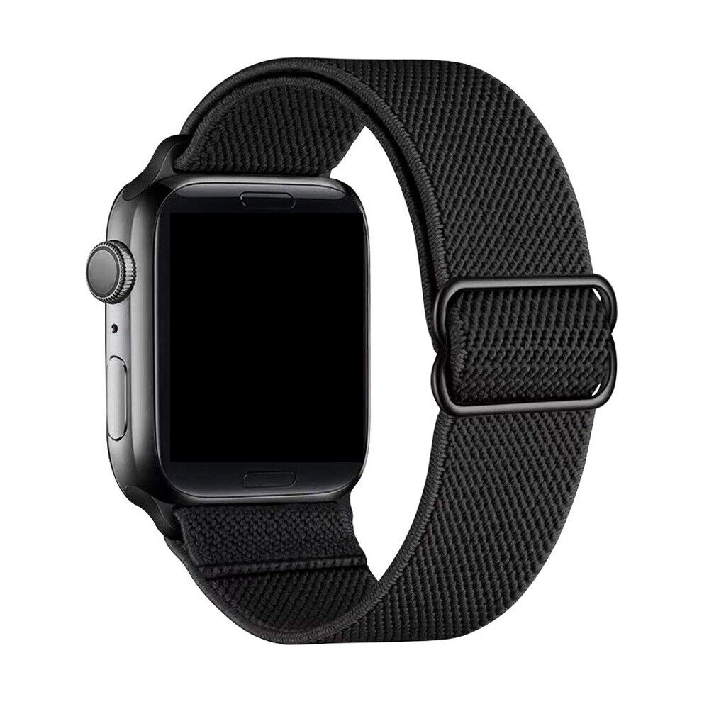 Geflochtenes Armband kompatibel für Apple Watch Series 1- 7 & Solo Loop Sport