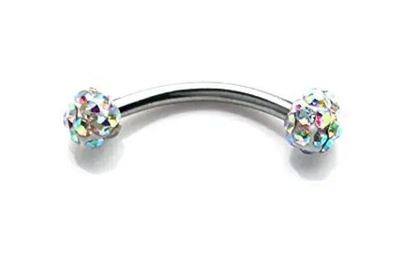 3 Stück Banane Piercing Bananabell Bauchnabel Brust Augenbrauen Piercing