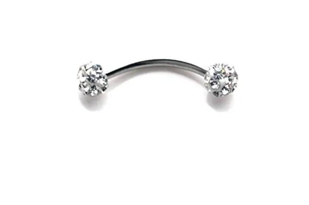 3 Stück Banane Piercing Bananabell Bauchnabel Brust Augenbrauen Piercing