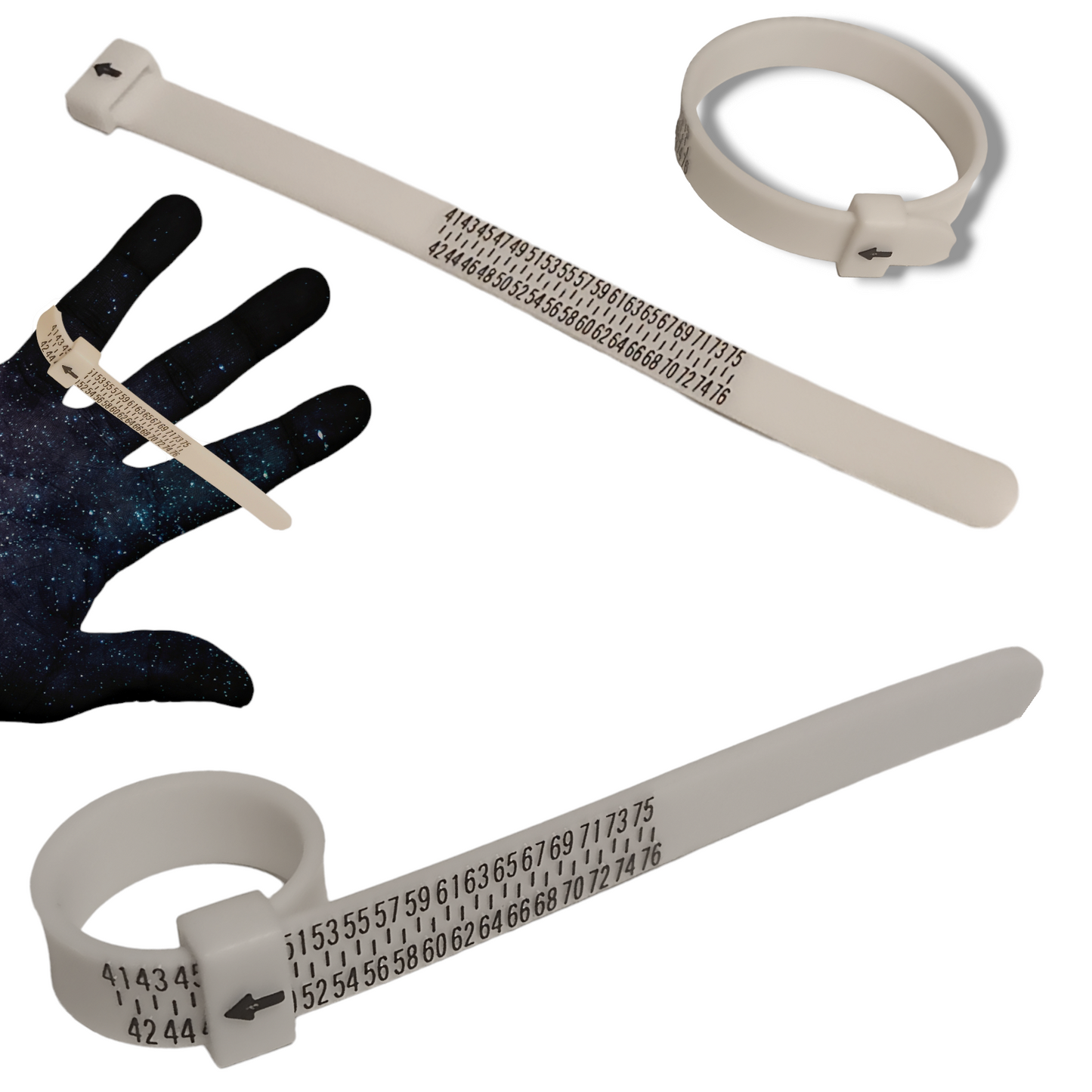 Ringmaßband Ringmesser Ringgröße Schablone alle Größen
