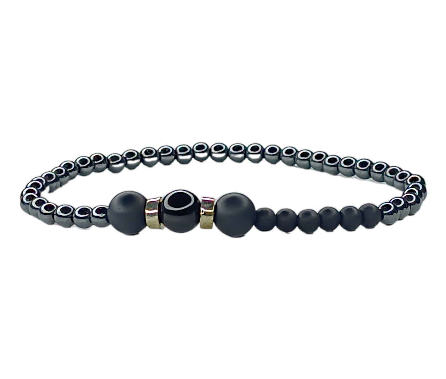 2er SET PARTNERARMBAND Freundschaftsarmbänder in Naturstein Optik