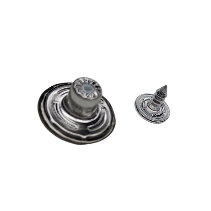 Hosen Ersatz Knöpfe Jeansknöpfe Set Hosen Knöpfe Ø 20 mm, Ø 17 mm, Knopf