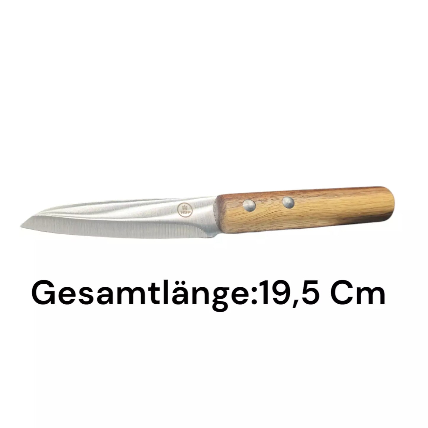 Schälmesser Küchenmesser Holzgriff Gemüsemesser Obstmesser 19,5 Cm