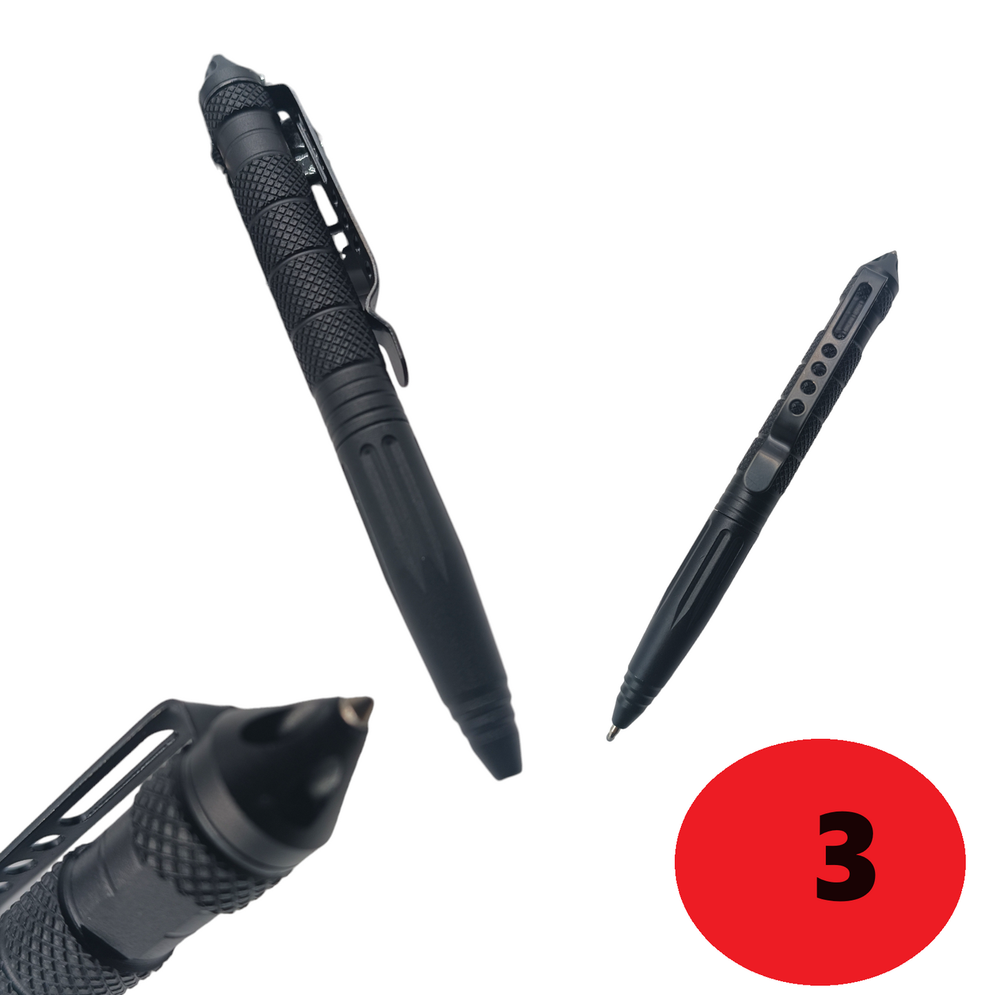 Taktischer Stift Kugelschreiber Selbstverteidigung 1-4stk  EDC Tactical Pen