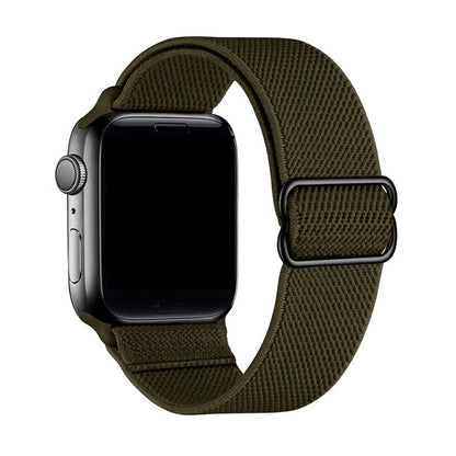 Geflochtenes Armband kompatibel für Apple Watch Series 1- 7 & Solo Loop Sport