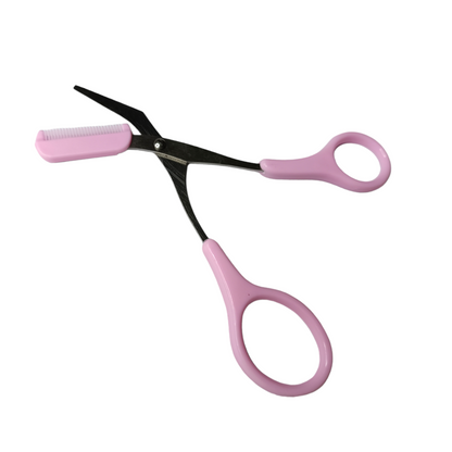 Augenbrauen Trimmer Wimpern Haare Schere Kamm Augenbrauenschere Brauenformer